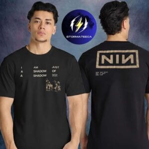 Nine Inch Nails Merch Peel It Back Tour 2026 I Am Just A Shadow Of A Shadow Two Sided Unisex T-Shirt