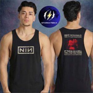 Nine Inch Nails Merch Peel It Back Tour 2026 NIN Logo Two Sided Unisex Tank Top
