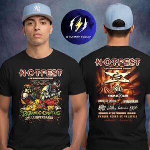 Notfest Merch LA Serena 2026 Exclusive Two Sided Unisex T-Shirt