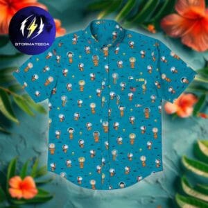 Peanuts Astro Nuts RSVLTS Collection Summer Hawaiian Shirt