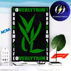 Playboi Carti Merch Trimset Cannabis Home Decor Poster Canvas