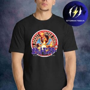 Pokemon 30th Anniversary Merch The Pocket Monster Trainer Charizard Unisex T-Shirt