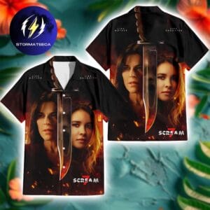 Scream 7 Movie Like Mother Like Daughter Summer Hawaiian Shirt