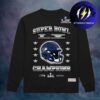 Seattle Seahawks Merch Mitchell & Ness Super Bowl LX Champions Helmet Sweatshirt