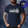 Seattle Seahawks Merch Super Bowl LX Champions Iconic Victory Navy Unisex T-Shirt