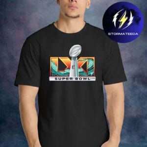 Super Bowl LXI Logo Official At SoFi Stadium California On February 14 2027 Unisex T-Shirt