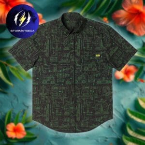 Teenage Mutant Ninja Turtles Greenprints RSVLTS Collection Summer Hawaiian Shirt
