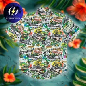 Teenage Mutant Ninja Turtles Tubular Since 84 RSVLTS Collection Summer Hawaiian Shirt