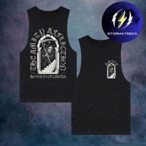 The Amity Affliction Merch House Of Cards Black Tank Top