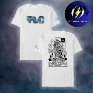 Turnstile Merch TLC Boom White Unisex T-Shirt