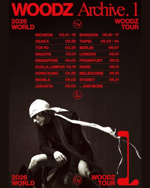 Woodz 2026 World Tour Archive 1 Schedule