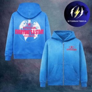 5 Seconds Of Summer 5SOS Merch World Tour 2026 Custom Zip Blue Hoodie