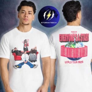 5 Seconds Of Summer 5SOS Merch World Tour 2026 Everyone A Star Photo Two Sided Unisex T-Shirt