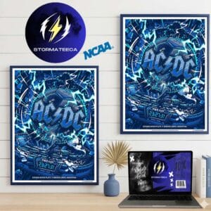 AC DC Argentina Poster Event PWR Up World Tour 2026 At Estadio River Plate In Buenos Aires Argentina On 23 27 31 March 2026 Home Decor Poster Canvas