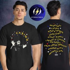 Baby Keem Merch Limited Edition Casino Hands Two Sided Unisex T-Shirt