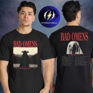 Bad Omens Do You Feel Love North American Tour 2026 Shadow Tour Dates Two Sided Unisex T-Shirt