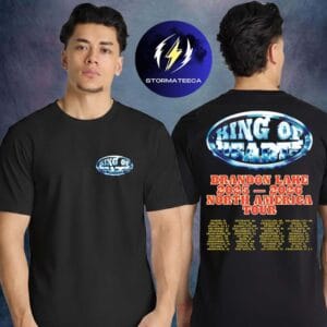 Brandon Lake Merch King Of Hearts Tour 2026 Tour Dates Two Sided Unisex T-Shirt