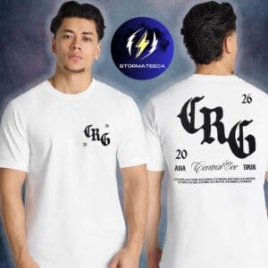 Central Cee Merch Asia Tour 2026 Limited Edition Logo Time Dates Two Sided Unisex T-Shirt