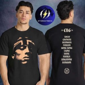 Central Cee Merch Asia Tour 2026 Limited Edition Photo Two Sided Unisex T-Shirt