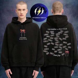 Conan Gray Merch Wishbone World Tour 2026 Road Map Two Sided Hoodie Shirt