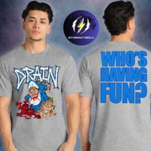 Drain Merch Is Your Friend Tour 2026 Who Having Fun Two Sided Unisex T-Shirt