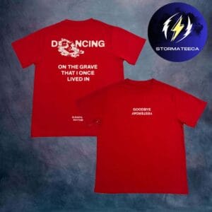 Elevation Worship Merch Elevation Nights Tour 2026 Dancing On The Grave Red Two Sided Unisex T-Shirt