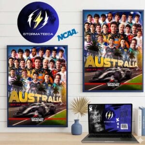 F1 Australian Grand Prix 2026 All 22 Drivers For The First Round Home Decor Poster Canvas