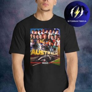 F1 Australian Grand Prix 2026 All 22 Drivers For The First Round Unisex T-Shirt