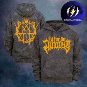 Fit For An Autopsy Into Oblivion Tour North America 2026 Camo Unisex Hoodie Shirt