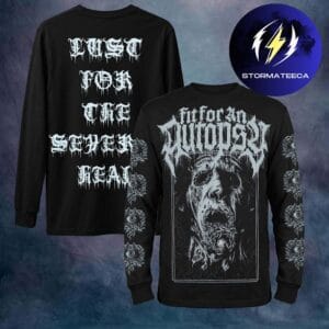 Fit For An Autopsy Into Oblivion Tour North America 2026 Lust For The Severed Head Unisex Long Sleeve Shirt