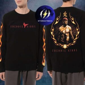 Freddie Gibbs Merch The Last Rabbit EU & UK Tour 2026 Fire Long Sleeve Shirt