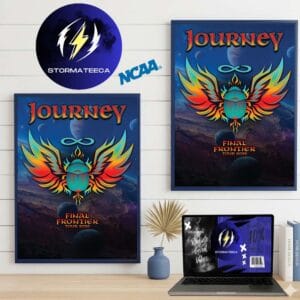 Journey Merch Final Frontier Tour 2026 An Evening With Journey Home Decor Poster Canvas