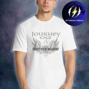 Journey Merch Final Frontier Tour 2026 An Evening With Journey Natural Dont Stop Believin Unisex T-Shirt