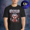 Kreator Merch Krushers Of The World Tour 2026 European Tour Logo Two Sided Unisex T-Shirt