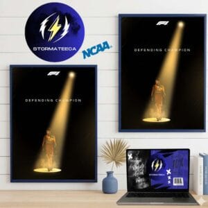 Lando Norris Defending Champion F1 2026 Home Decor Poster Canvas