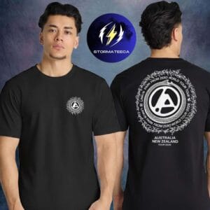 Linkin Park Australia New Zealand From Zero World Tour 2026 Circle Snake Two Sided Unisex T-Shirt