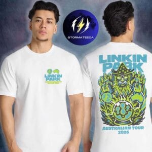 Linkin Park Australia New Zealand From Zero World Tour 2026 Wizard Two Sided Unisex T-Shirt