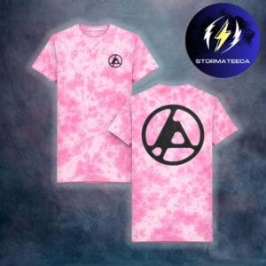 Linkin Park Brisbane From Zero Australia New Zealand Tour On March 3 2026 Exclusive Merch Pink Tie Dye Shirt