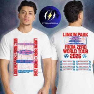 Linkin Park x Deus Ex Machina Melbourne Pop Up Merch From Zero World Tour 2026 Graphic Two Sided Unisex T-Shirt
