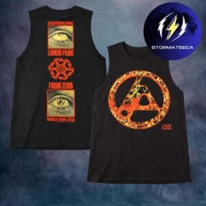 Linkin Park x Deus Ex Machina Melbourne Pop Up Merch From Zero World Tour 2026 Lava Logo Tank Top