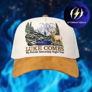 Luke Combs Merch My Kinda Saturday Night Tour 2026 Landscape Classic Cap Hat