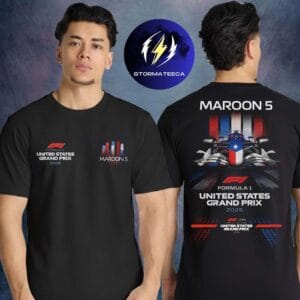 Maroon 5 x F1 United States Grand Prix From 23 October 2026 Two Sided Unisex T-Shirt