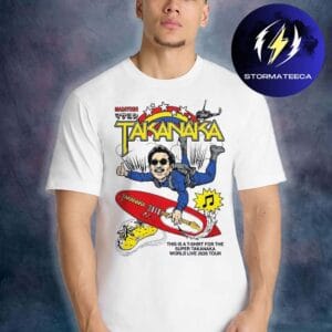 Masayoshi Tanaka Merch Super Takanaka World Tour 2026 Sky High Strumbird Unisex T-Shirt
