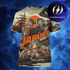 McLarenF1 x Japanese GP Round 3 The Suzuka Circuit On March 26 29 2026 All Over Print Shirt