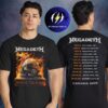 Megadeth Merch Canada 2026 Tour Logo Two Sided Unisex Hoodie Shirt