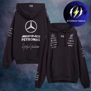 Mercedes AMG Petronas F1 Team Special Edition Y-3 Collection Team Unisex Hoodie Shirt
