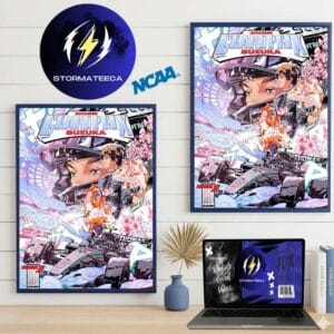 Mercedes AMG x Japanese GP Round 3 Sukuza Back In Japan Art By Juan Alcala Lara Home Decor Poster Canvas