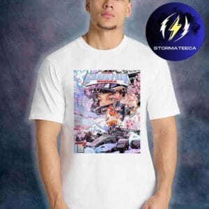 Mercedes AMG x Japanese GP Round 3 Sukuza Back In Japan Art By Juan Alcala Lara Unisex T-Shirt