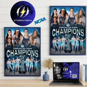 Mist BC Are The 2026 Unrivaled Champions Home Decor Poster Canvas