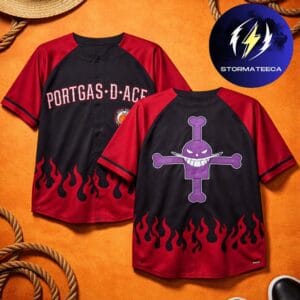 One Piece Ace Best Gift For Fans Unisex Baseball Jersey